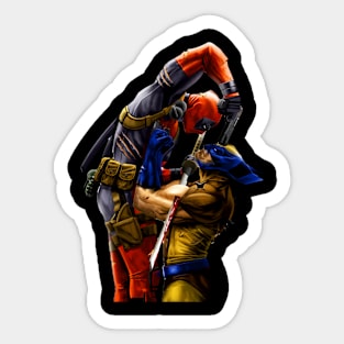 Deadpool and Wolverine 2024 Sticker